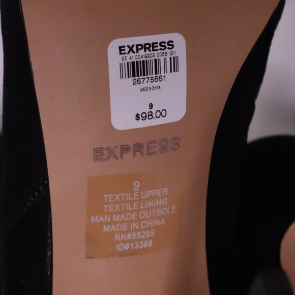 Tall Stiletto Black Boots - Picture 3 of 8